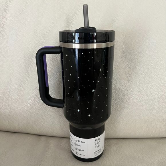 Stanley 40 oz Tumbler H2.0 Flow state Quencher Halloween Spellcast Black - Picture 2 of 3